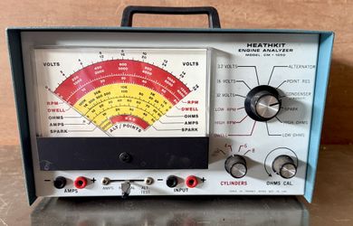 Vintage Heathkit CM-1050 Engine Analyzer – Original Manuals, Box & Accessories