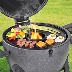Stanbroil Nonstick Griddle Insert for 20" Char-Griller AKORN Kamado Grill