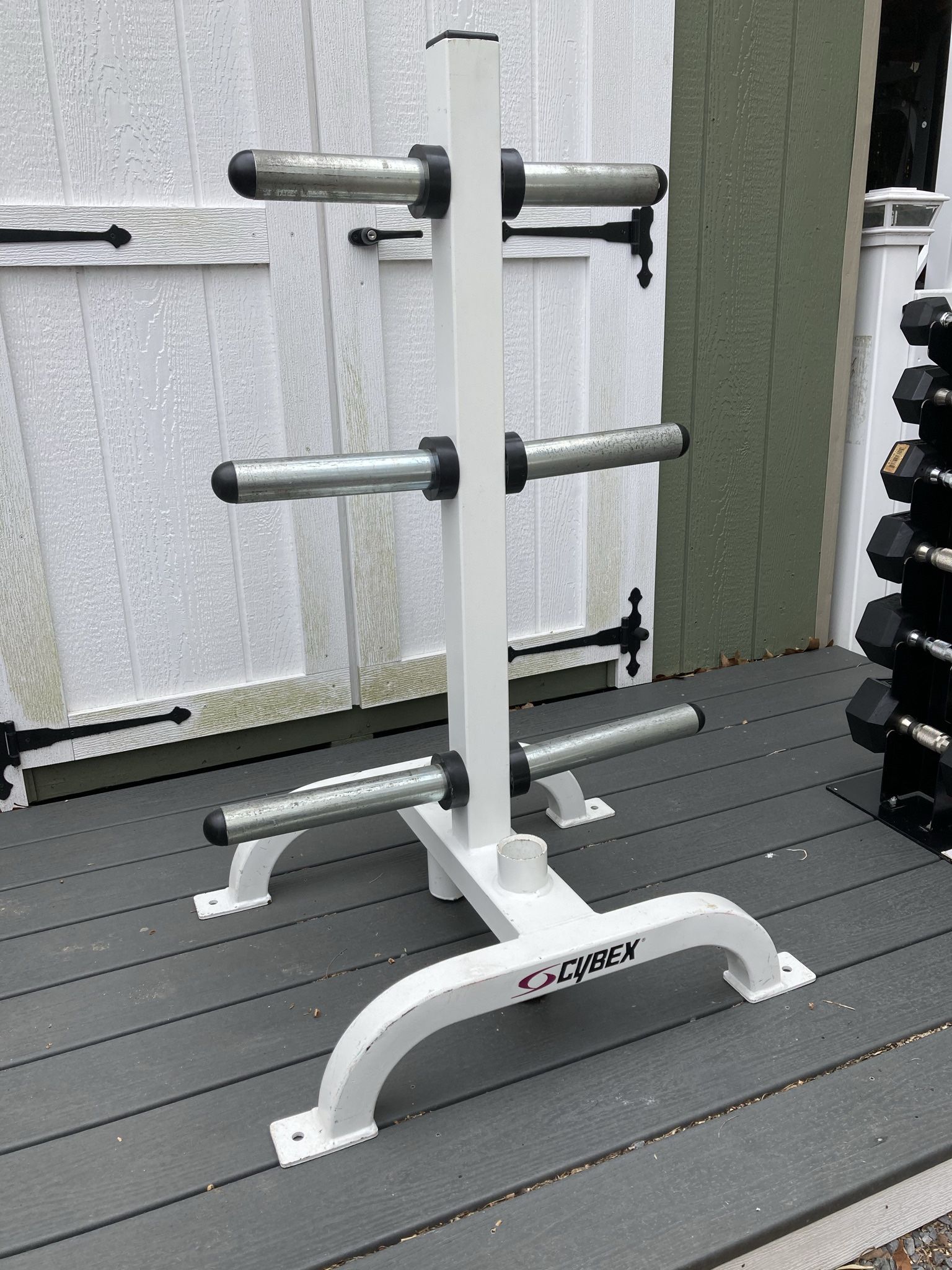 Cybex Brand Commercial Quality Olympic Weight Plate Storage Tree