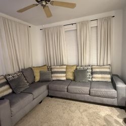 Grey Sectional Couch