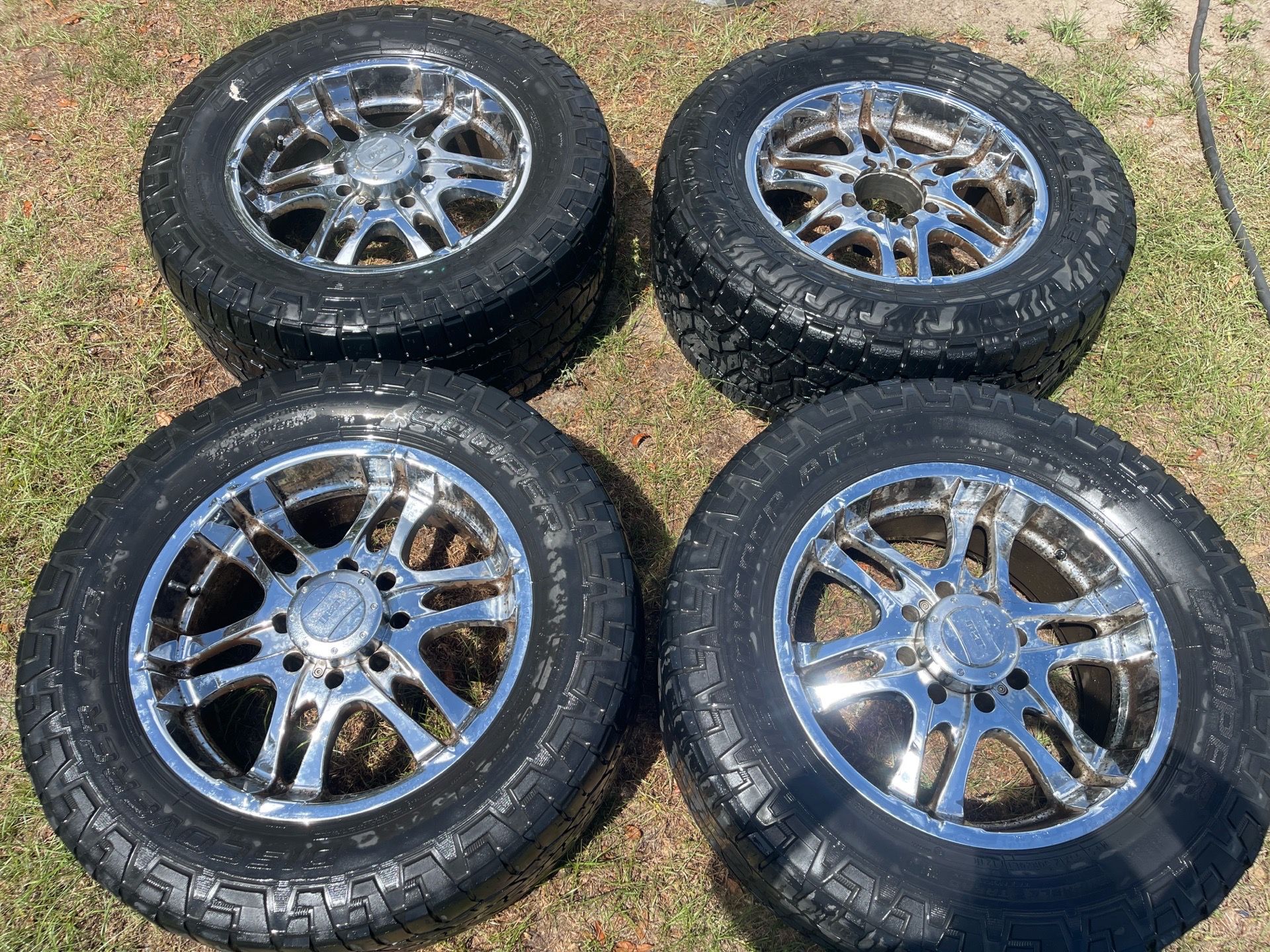 20in Gear Offroad Chrome Truck Wheels 8x170 35s 20x10 FORD F250 F350 EXCURSION
