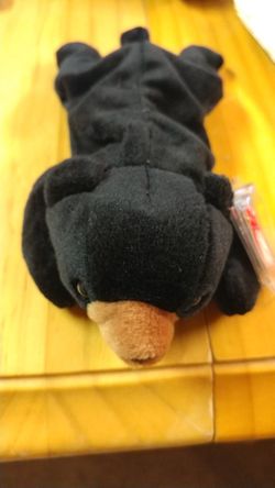 Beanie Baby, TY, Blackie, NWT-Excellent
