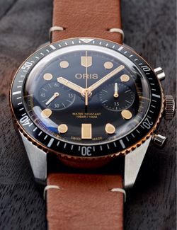 ORIS “Divers 65”  Chronograph, BNIB, $ 4600MSRP