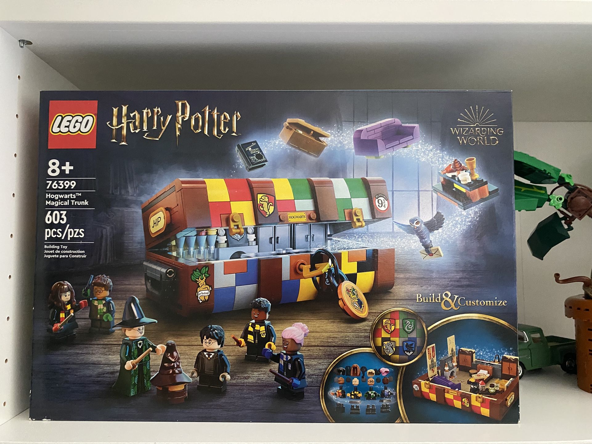 LEGO Harry Potter Hogwarts Magical Trunk 76399 Luggage Set. New!