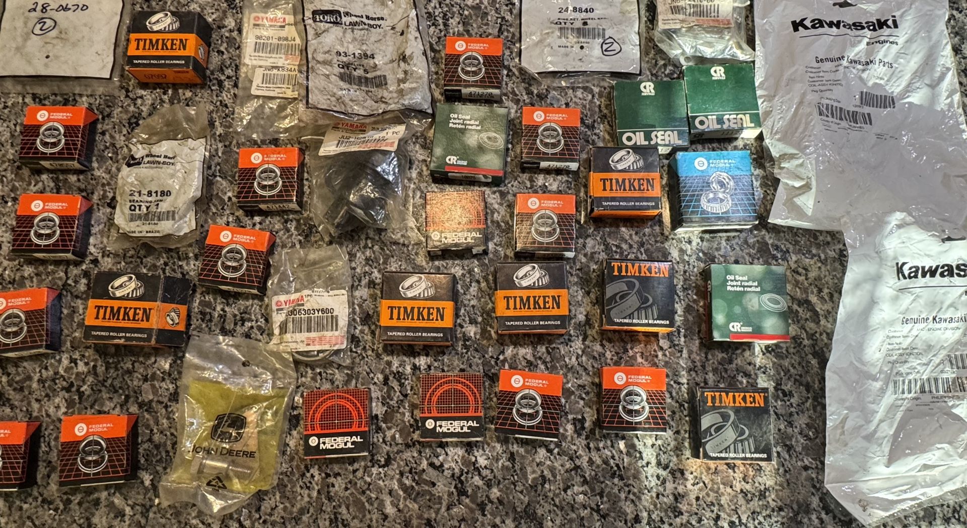 Bundle of Small Engine Parts