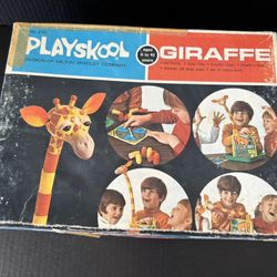 Vintage 1960’s Playskool Giraffe Game -#210