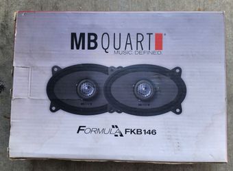 MB QUART 4X6 SPEAKERS great for c1500obs or motorcycle.