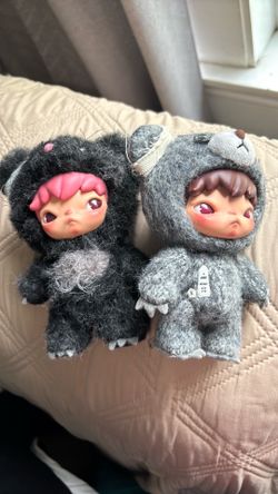 POP MART Hirono Road Journal Series plush doll pendant in the "Lost in the Night"