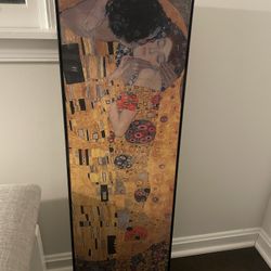 Gustav Klimt, the kiss poster