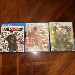 Ps4 and Ps5 Games