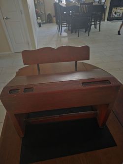 Wooden mini desk for Dolls
