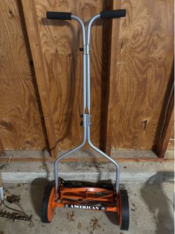 American 14” Push Reel Lawn Mower - $10