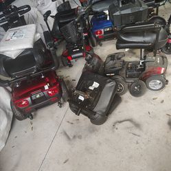 Mobility scooter parts