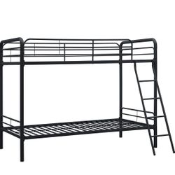 Twin Over Twin Bunk Bed 