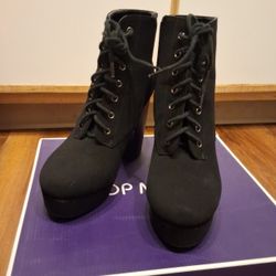 Black Boot Heels