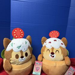 Disney Plushies Set Of (2) NWT