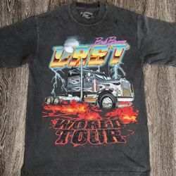 BAD BUNNY —»  shirt El último tour del mundo 2020 Size S   Merch Official