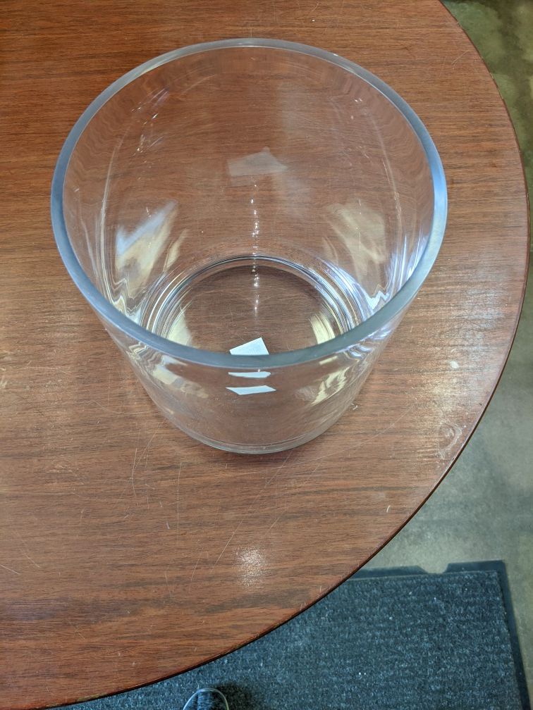 New Heavy Glass Vases