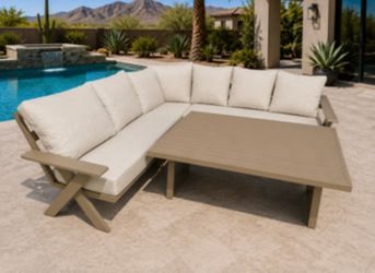 *New in Box Patio Furniture* Aluminum patio sectional