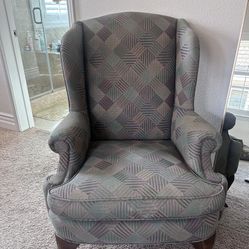 Wing Back Chairs (two)  FREE! Need To Be Pick Up