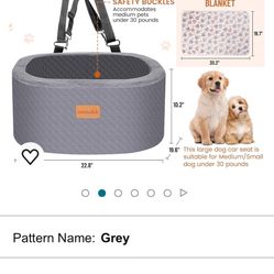 Pet Car Seat Pet Bed