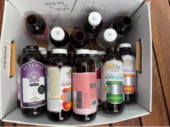 Free kombucha bottles