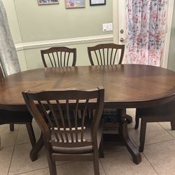 Dining Table With 6 Chairs 