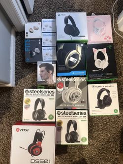 Headsets Bluetooth Gaming Headphones Earbuds All New