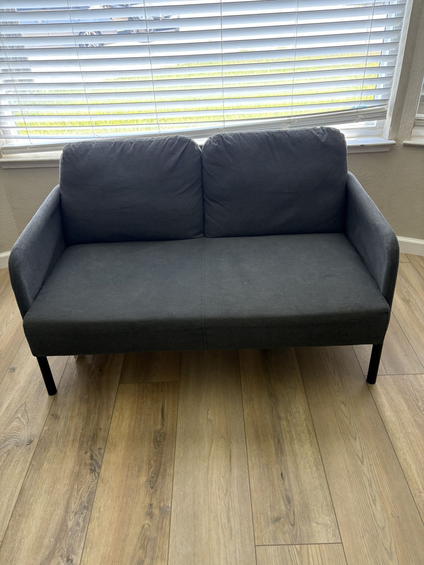 Dark Gray Loveseat