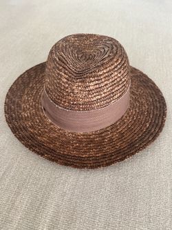 A New Day Women’s Brown Straw Hat – Brand New