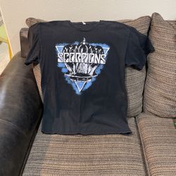 Size Large, Scorpions 50Th Anniversary T-Shirt.