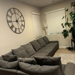 Gray Sectional 