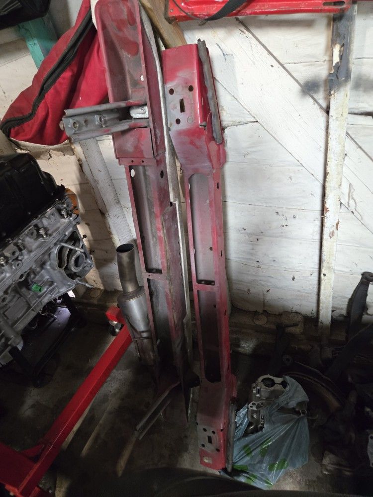 Eg Hatchback 92 95 Oem Front And Rear Bumper Supports Clean Parts