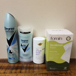 $15 For 4 Deoderants Degree Dove Fomin