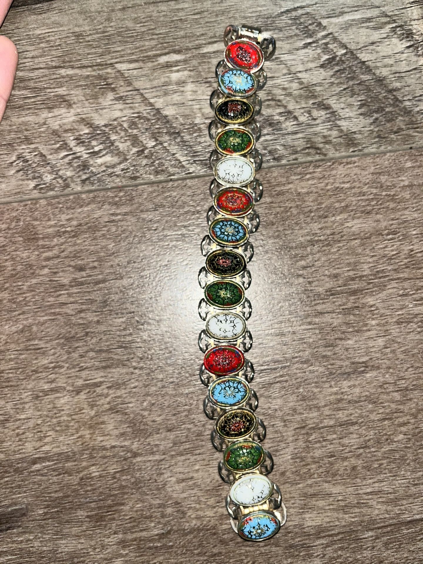Vintage Unique Stone Bracelet