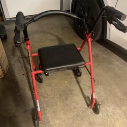 Walker With Seat (Adult Rollator)