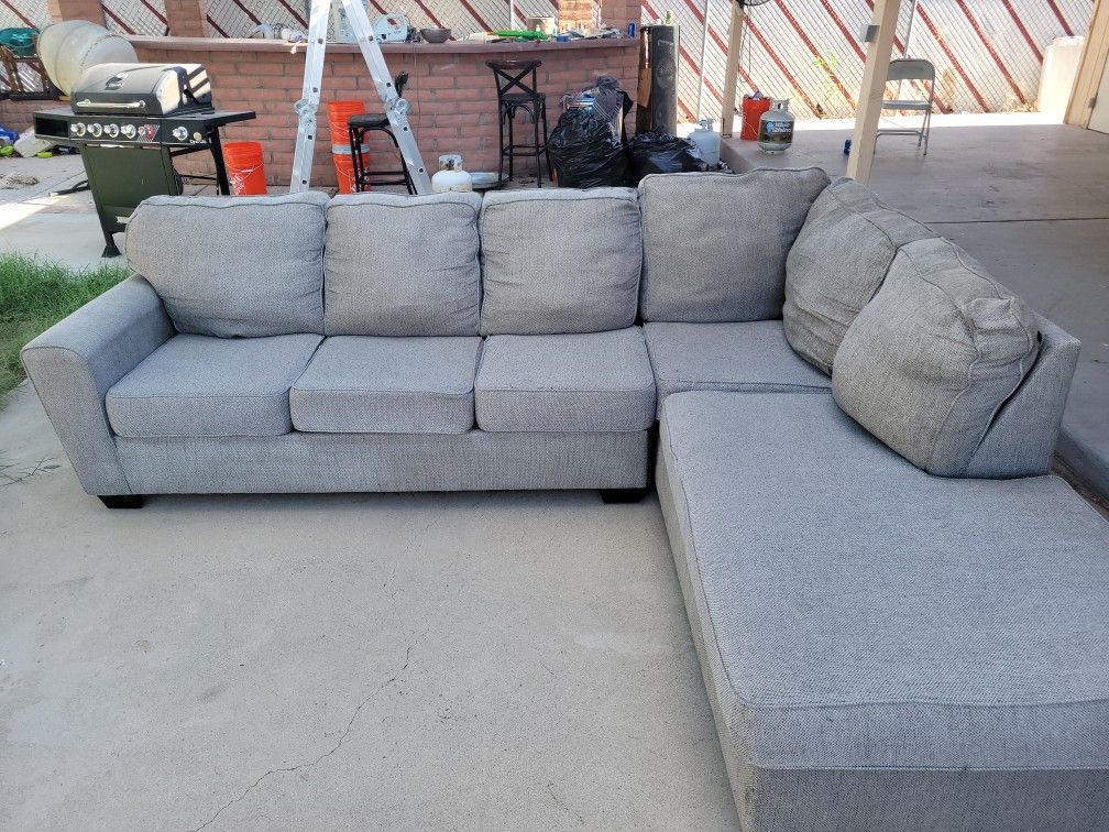 Beautiful L Shape Sectional Grey