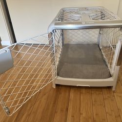Diggs Revol Dog crate with pad - M