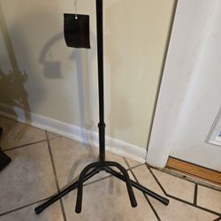 Guitar Stand Universal Black Metal Adjustable New W Tag