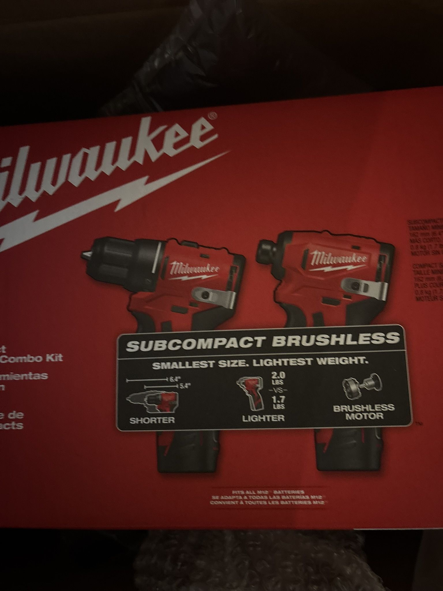 Milwaukee Impact And Drill Set