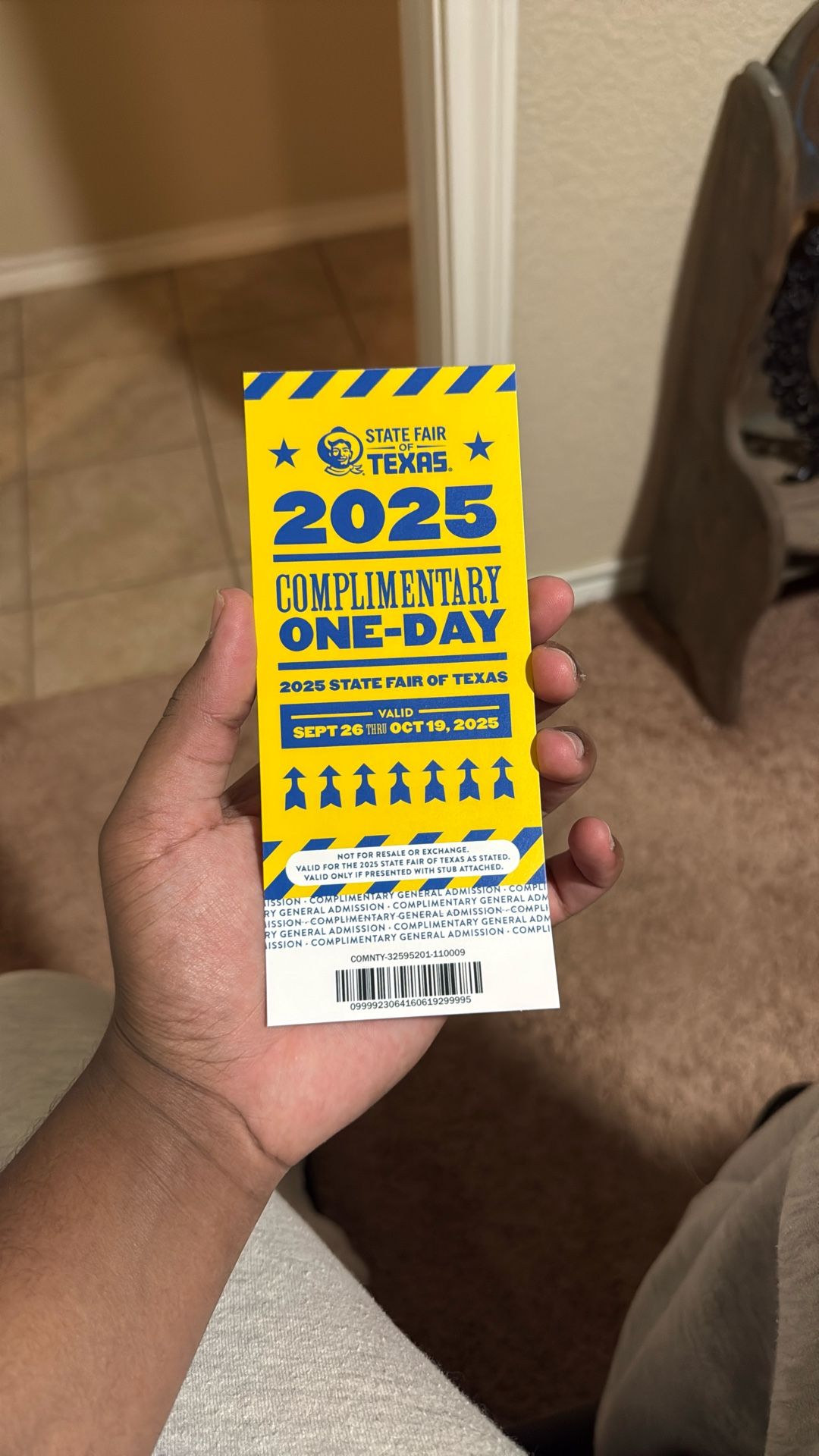 State Fair Ticket