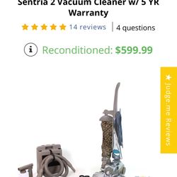 Kirby Sentria 2 Vacuum 