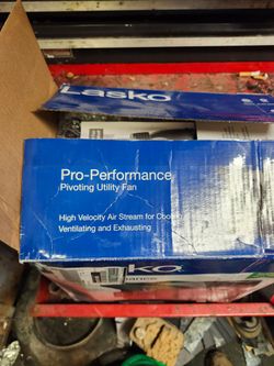 Unused lasko high velocity air stream for cooling and ventalatiom or exhausting
