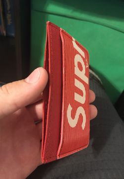 RARE* Supreme X Louis Vuitton Epi Leather Card Holder Wallet for Sale in  Santa Monica, CA - OfferUp