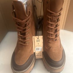 New Madden NYC  Brown Women’s Boots Size 6