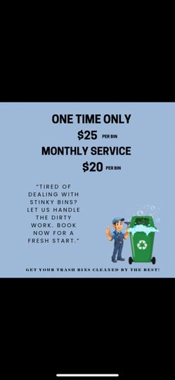 Trash Bins Cleaning Services