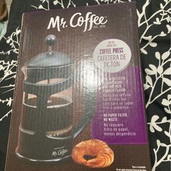 BRAND NEW IN BOX Mr Coffee Coffee Press