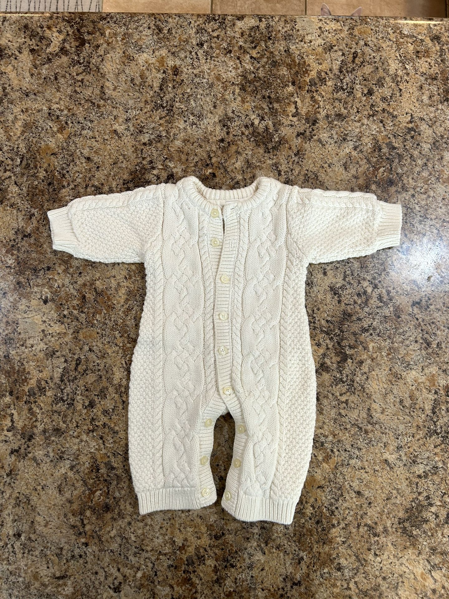 Baby Gap Sweater Onesie- Newborn to 3 months