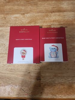 Babies 1st Christmas 2021 Christmas ornaments