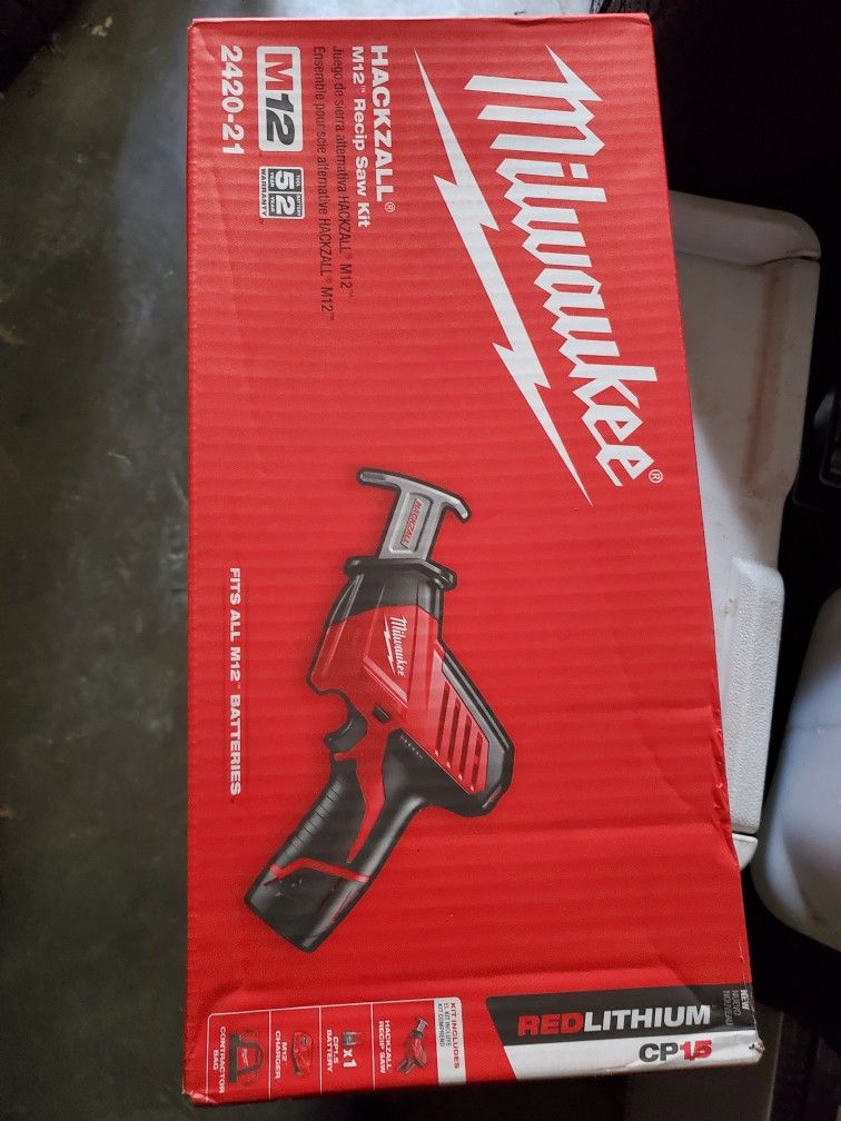 Milwaukee Hackzall 12v Kit